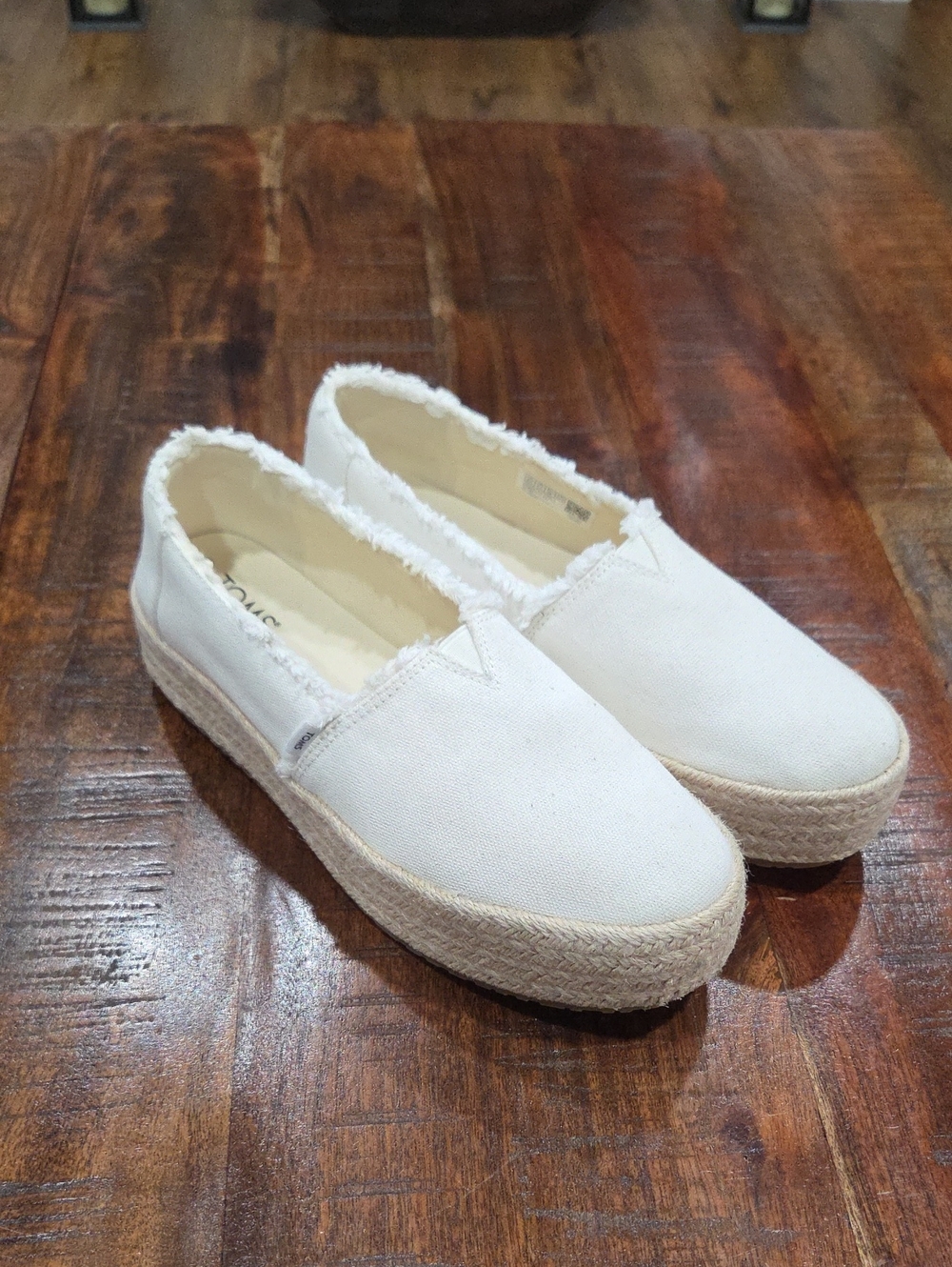 Toms Espadrille Sneakers Size 8.5